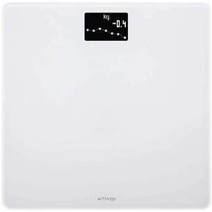 Withings Body, baltos - Diagnostinės svarstyklės BODY.WHITE