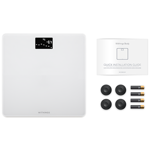 Diagnostinės svarstyklės Withings Body, baltos