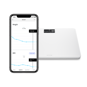 Diagnostinės svarstyklės Withings Body, baltos