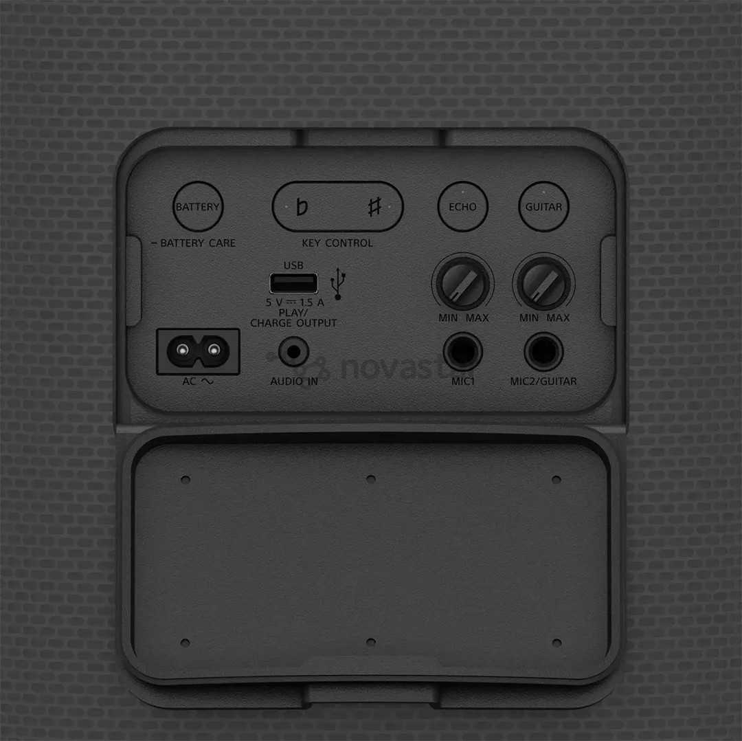 Sony XV500 X-Series, Bluetooth, USB-A, juodas - Muzikinis centras