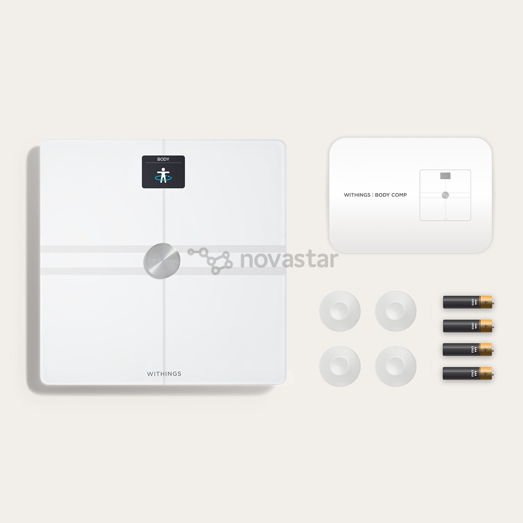 Withings Body Comp, white - Diagnostic bathroom scale