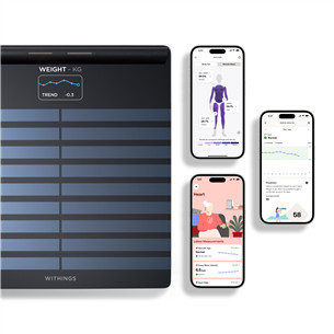 Withings Body Scan, черный - Диагностические напольные весы