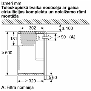 Recirkuliacijos rinkinys Bosch DWZ1IX1C6