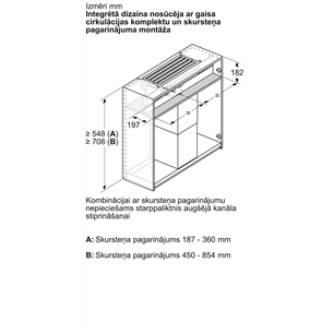 Recirkuliacijos rinkinys Bosch DWZ1IX1C6