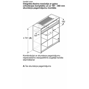 Recirkuliacijos rinkinys Bosch DWZ1IX1C6