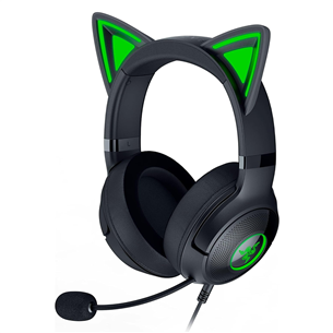 Razer Kraken Kitty V2, juodos - Ausinės