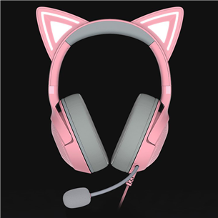 Razer Kraken Kitty V2, rožinės - Ausinės