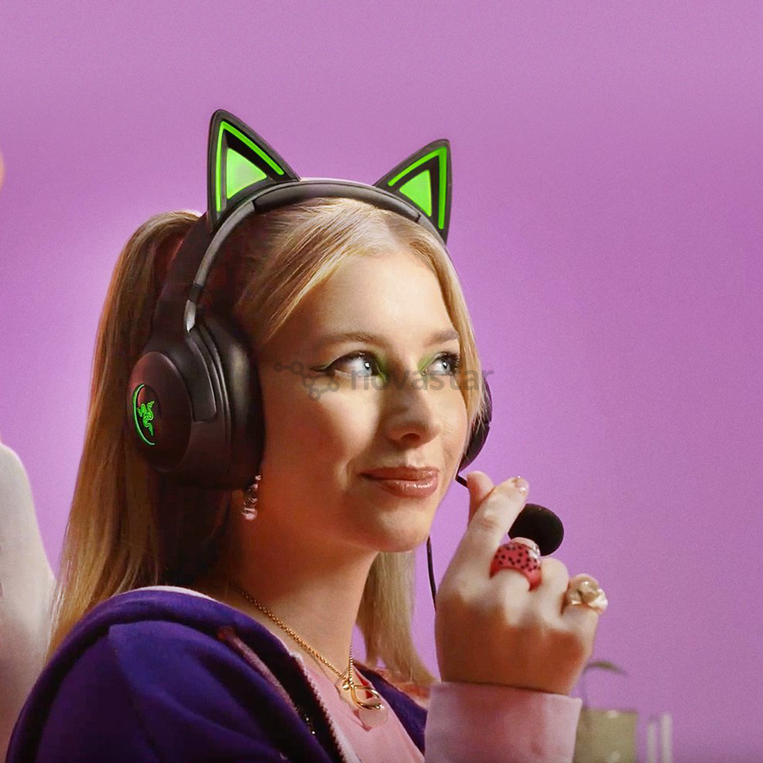 Razer Kraken Kitty V2, черный - Проводная гарнитура