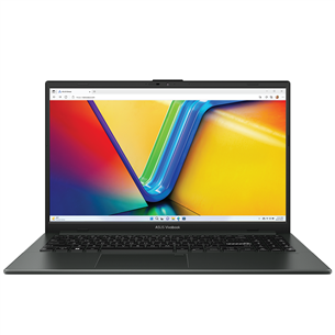 Asus VivoBook GO 15, 15.6", FHD, Ryzen 3, 8 GB, 512 GB, juodas - Nešiojamas kompiuteris