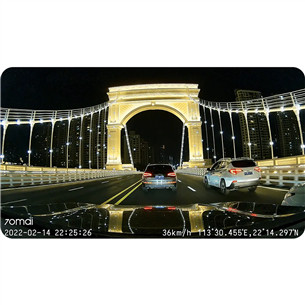70mai Dash Cam M500 1944p, 64 ГБ eMMC, черный - Видеорегистратор