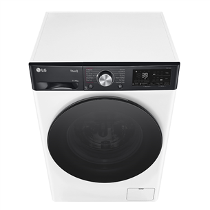 LG, 11 kg / 6 kg, depth 56,5 cm, 1400 rpm - Washer-dryer combo