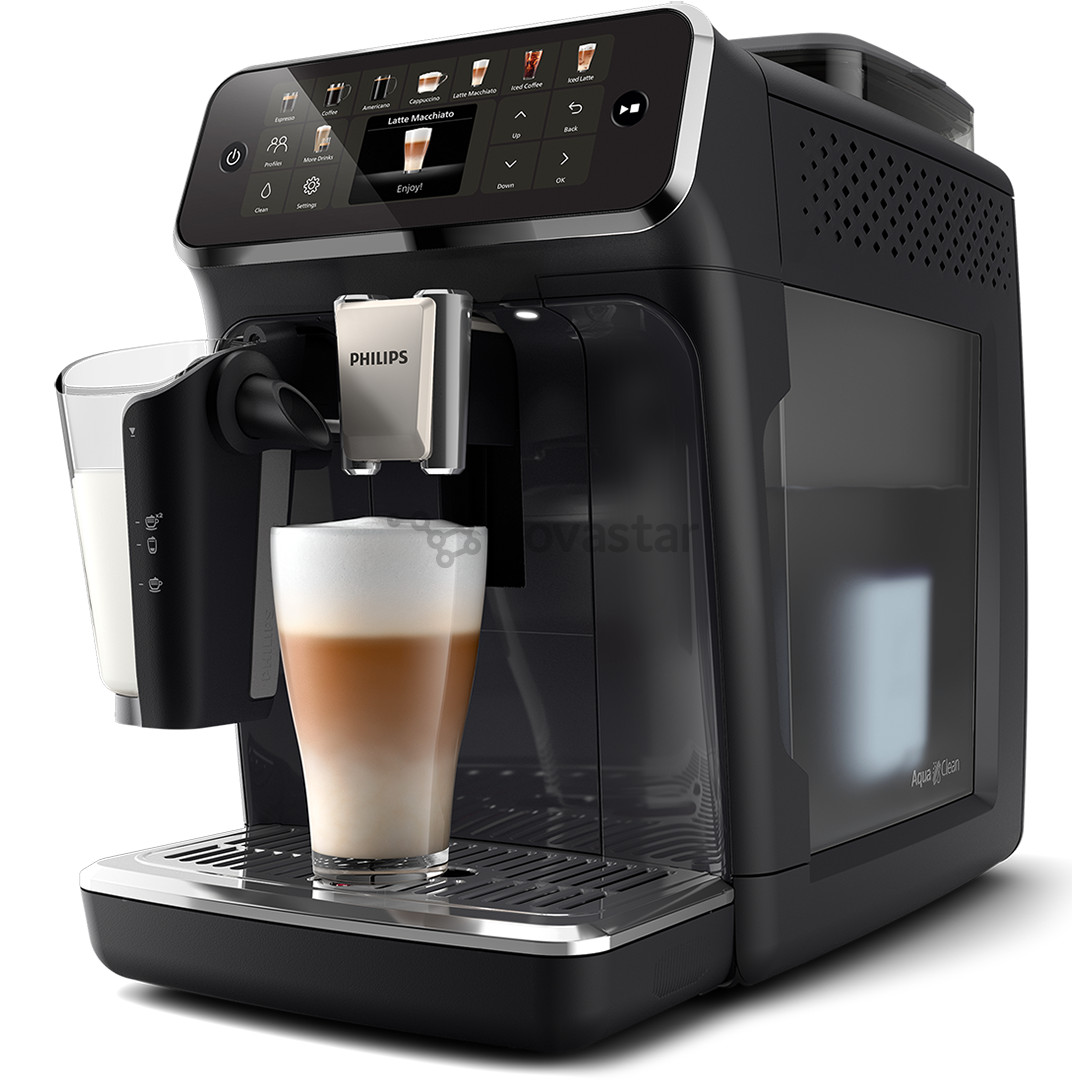 Philips LatteGo Series 5500, черный  - Кофемашина