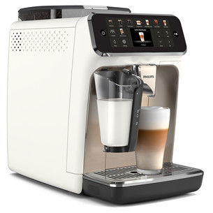Philips LatteGo Series 5500, chromuotas baltas - Kavos aparatas