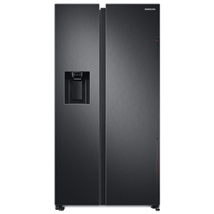 Samsung RS8000C, 634 L, height 178 cm, black - SBS-Refrigerator RS68CG853EB1EF