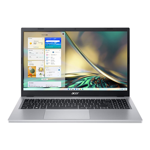 Acer Aspire 3 15 A315-24P, 15.6'', FHD, Ryzen 5, 8 GB, 256 GB, ENG, sidabrinis - Nešiojamas kompiuteris NX.KDEEL.00E