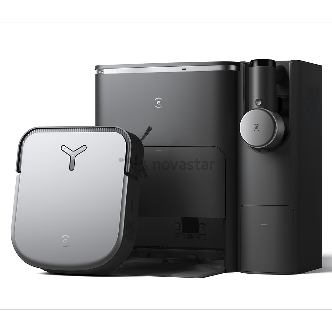 Ecovacs Deebot X2 Omni Combo, pilkas - Dulkių siurblys robotas