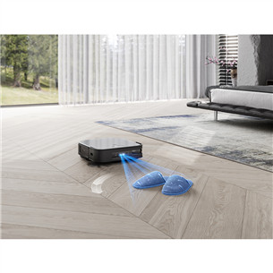 Ecovacs Deebot X2 Omni Combo, pilkas - Dulkių siurblys robotas