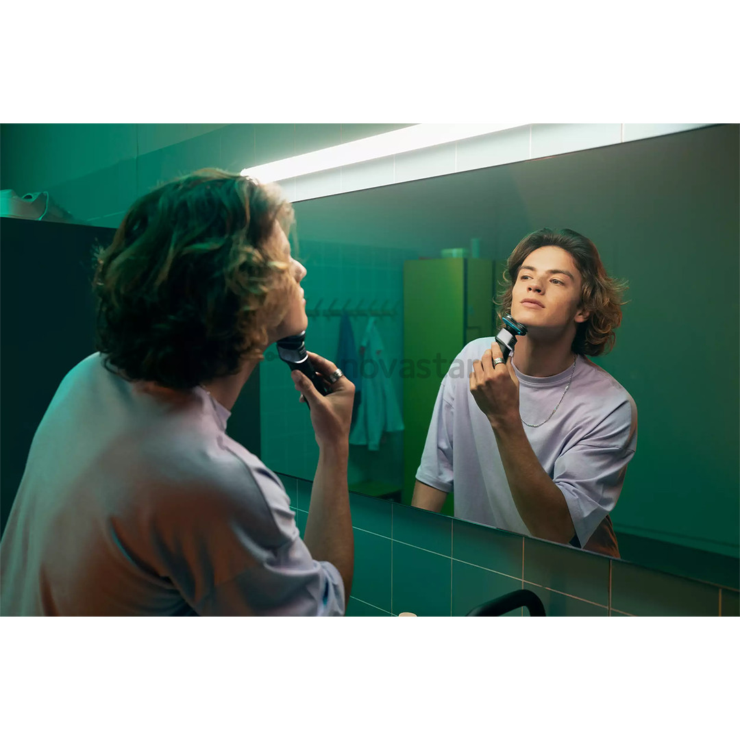 Philips Shaver 5000X series, juoda - Barzdaskutė