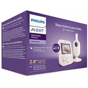 Philips Avent Video Advanced, smėlio spalvos - Mobili auklė