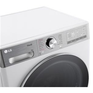 LG, 9 kg, depth 47,5 cm, 1200 rpm - Front load washing machine