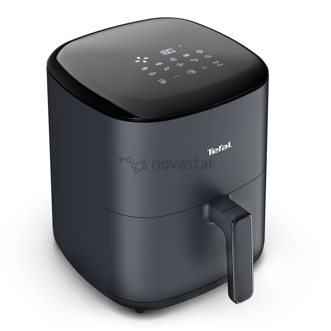 Tefal Easy Fry Max 5 L, 1500 Вт, темно-серый - Аэрогриль