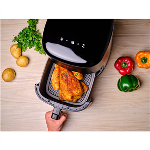 Tefal Easy Fry Max 5 L, 1500 W, tamsiai pilka - Karšto oro gruzdintuvė