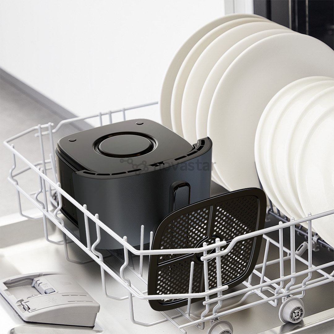 Tefal Easy Fry Max 5 L, 1500 Вт, темно-серый - Аэрогриль