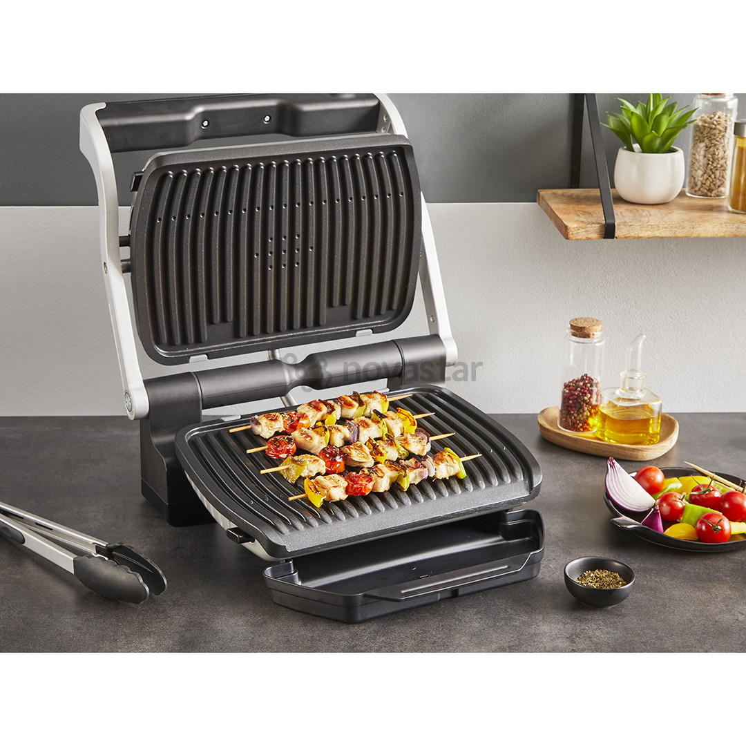 Tefal OptiGrill+, 2000 W, nerūdijančio plieno - Elektrinis grilis
