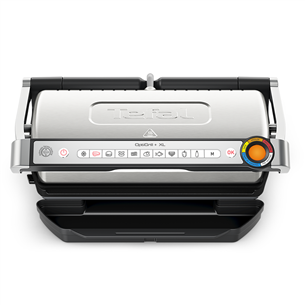 Tefal OptiGrill+ XL, 2000 Вт, нерж. сталь - Электрический гриль