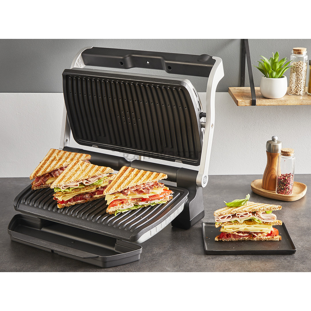 Tefal OptiGrill+ XL, 2000 W, nerūdijančio plieno - Elektrinis grilis
