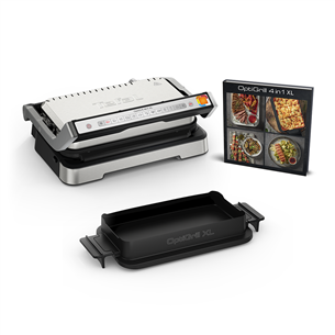 Elektrinis grilis Tefal OptiGrill 4in1 XL, 2200 W, nerūdijančio plieno GC784D30