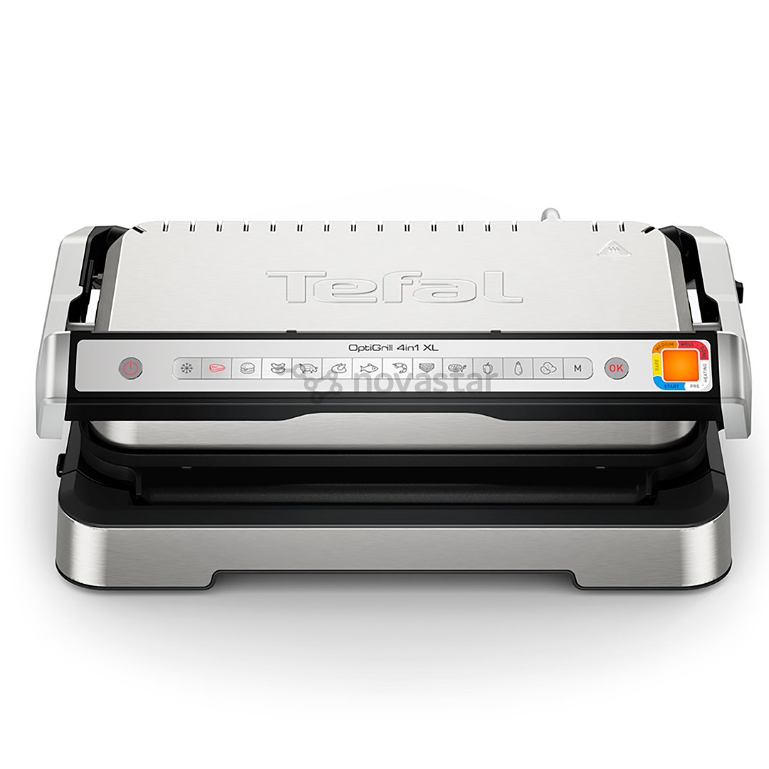 Elektrinis grilis Tefal OptiGrill 4in1 XL, 2200 W, nerūdijančio plieno