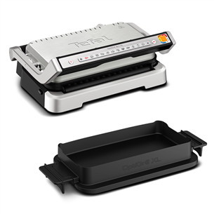 Elektrinis grilis Tefal OptiGrill 4in1 XL, 2200 W, nerūdijančio plieno