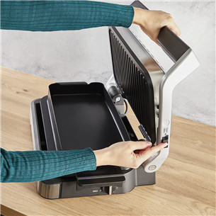 Elektrinis grilis Tefal OptiGrill 4in1 XL, 2200 W, nerūdijančio plieno