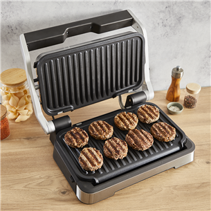 Elektrinis grilis Tefal OptiGrill 4in1 XL, 2200 W, nerūdijančio plieno