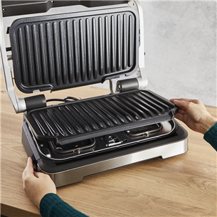 Elektrinis grilis Tefal OptiGrill 4in1 XL, 2200 W, nerūdijančio plieno
