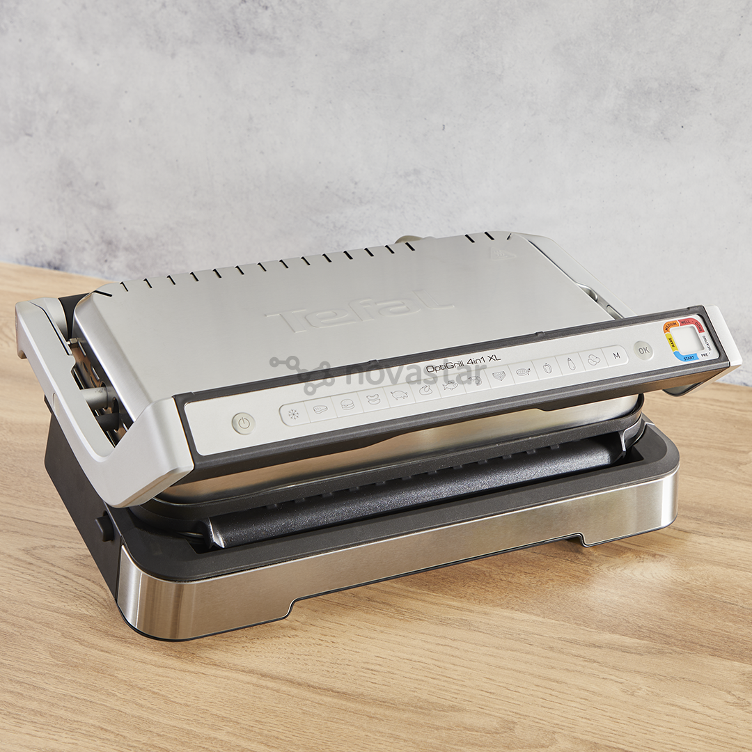 Elektrinis grilis Tefal OptiGrill 4in1 XL, 2200 W, nerūdijančio plieno