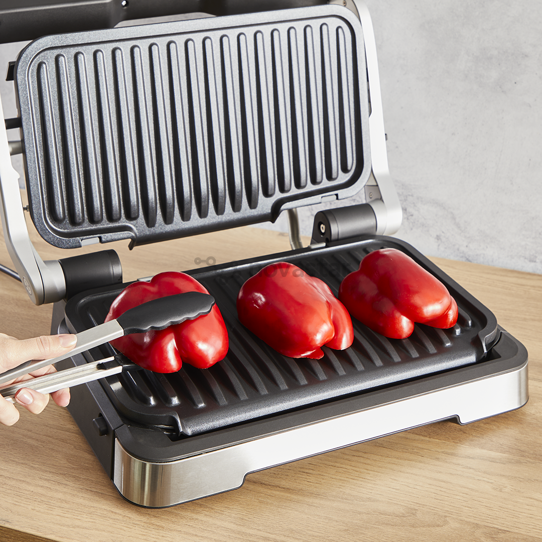 Elektrinis grilis Tefal OptiGrill 4in1 XL, 2200 W, nerūdijančio plieno