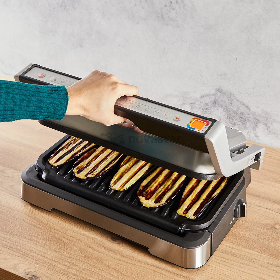 Elektrinis grilis Tefal OptiGrill 4in1 XL, 2200 W, nerūdijančio plieno