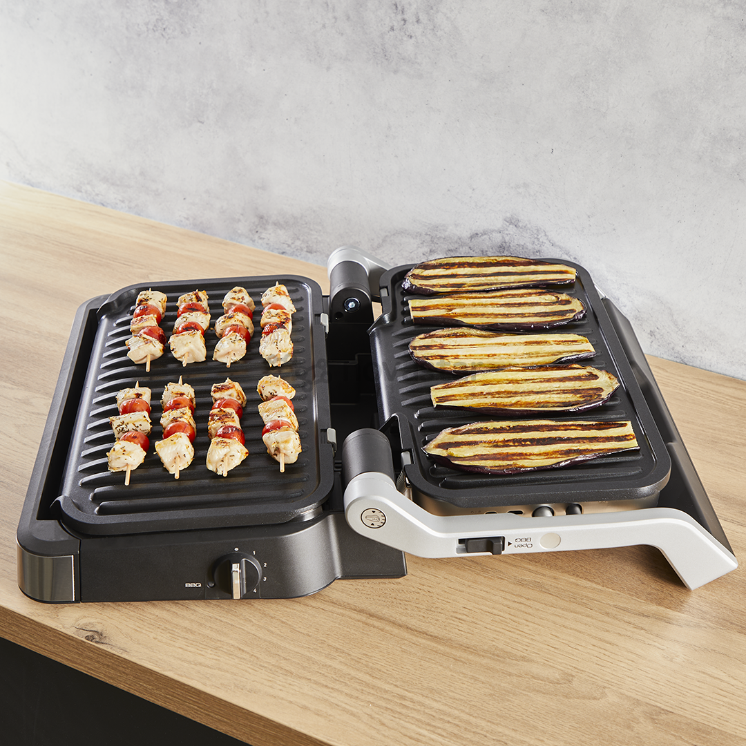 Elektrinis grilis Tefal OptiGrill 4in1 XL, 2200 W, nerūdijančio plieno