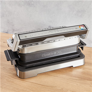 Elektrinis grilis Tefal OptiGrill 4in1 XL, 2200 W, nerūdijančio plieno
