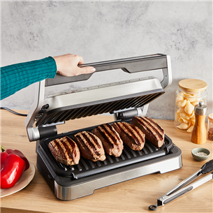 Elektrinis grilis Tefal OptiGrill 4in1 XL, 2200 W, nerūdijančio plieno