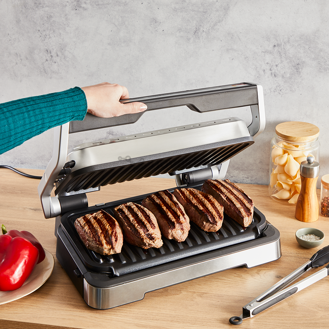 Elektrinis grilis Tefal OptiGrill 4in1 XL, 2200 W, nerūdijančio plieno