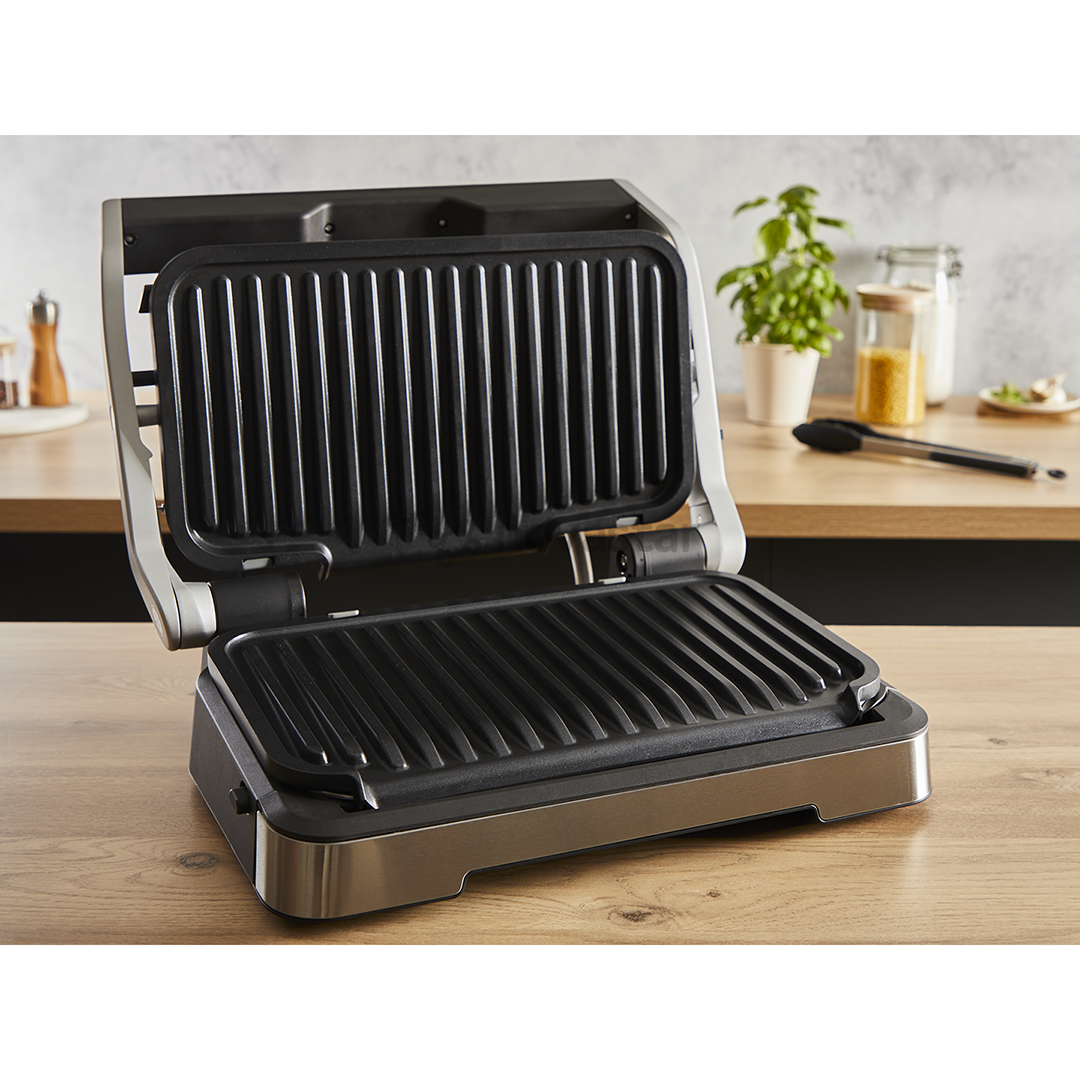 Elektrinis grilis Tefal OptiGrill 4in1 XL, 2200 W, nerūdijančio plieno