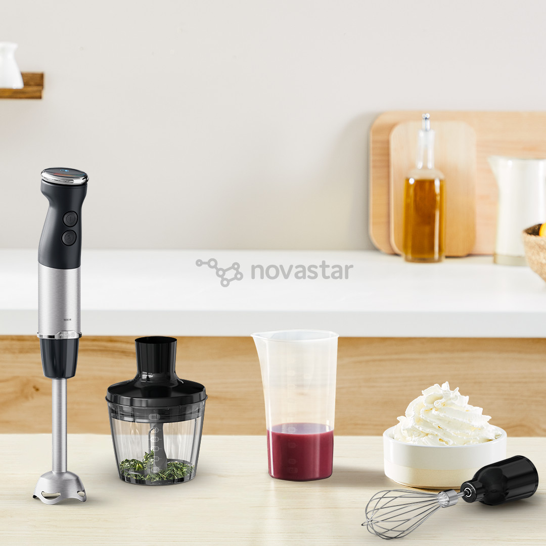 Tefal Quickchef+, 1000 W, nerūdijančio plieno - Trintuvas