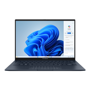 Asus ZenBook 14 OLED, 14", 3K, OLED, Core Ultra 9, 32 GB, 1 TB, mėlynas - Nešiojamas kompiuteris UX3405MA-PP287W