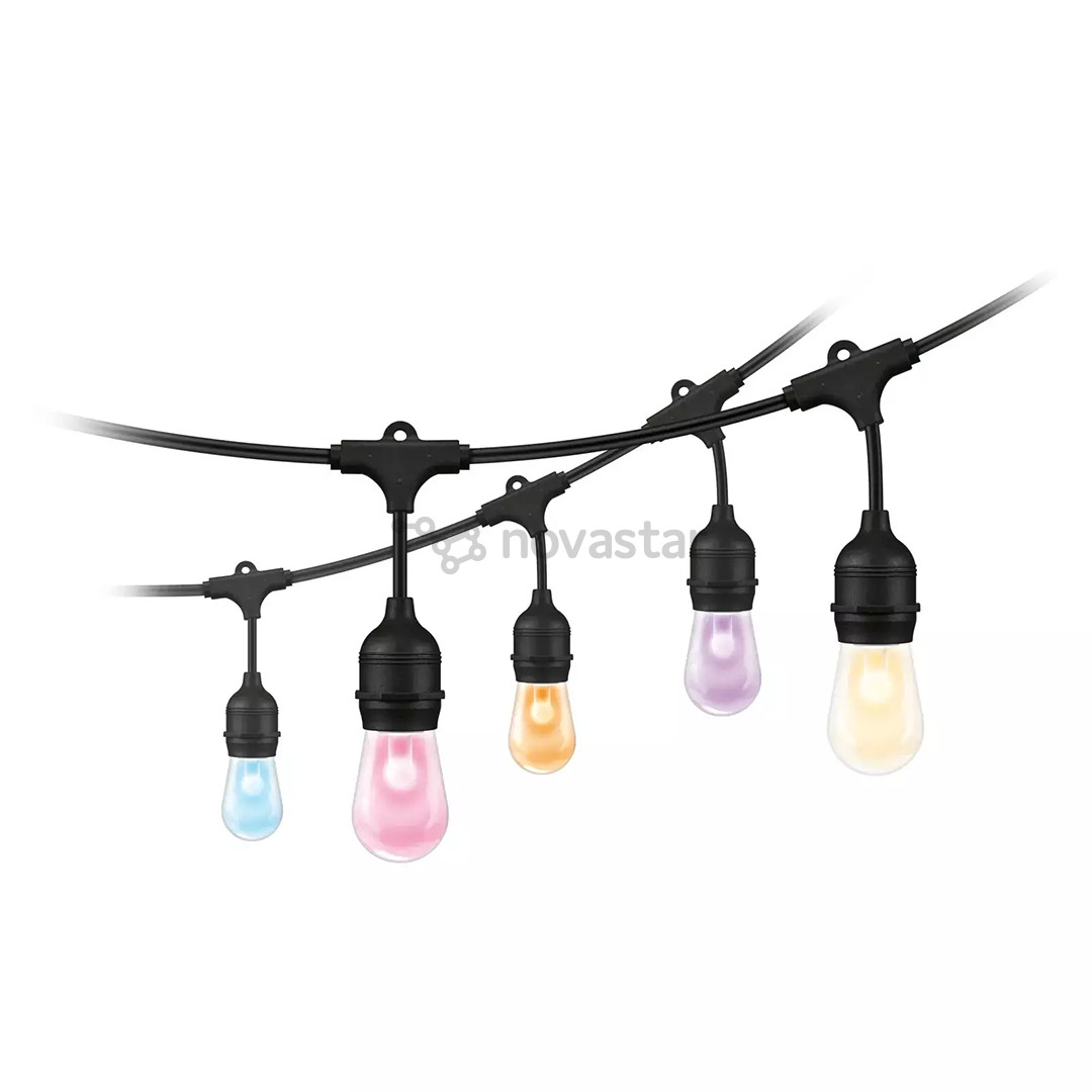 Philips WiZ String Lights Outdoor RGB, WiFi, 14,8 m - Išmaniosios lemputės