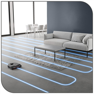 Tefal X-PLORER Serie 220+ Animal & Allergy, juodas - Dulkių siurblys robotas