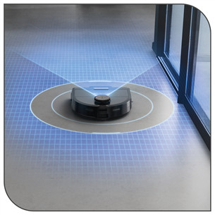 Tefal X-PLORER Serie 220+ Animal & Allergy, juodas - Dulkių siurblys robotas