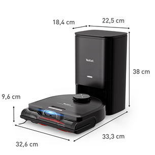 Tefal X-PLORER Serie 220+ Animal & Allergy, черный - Робот-пылесос